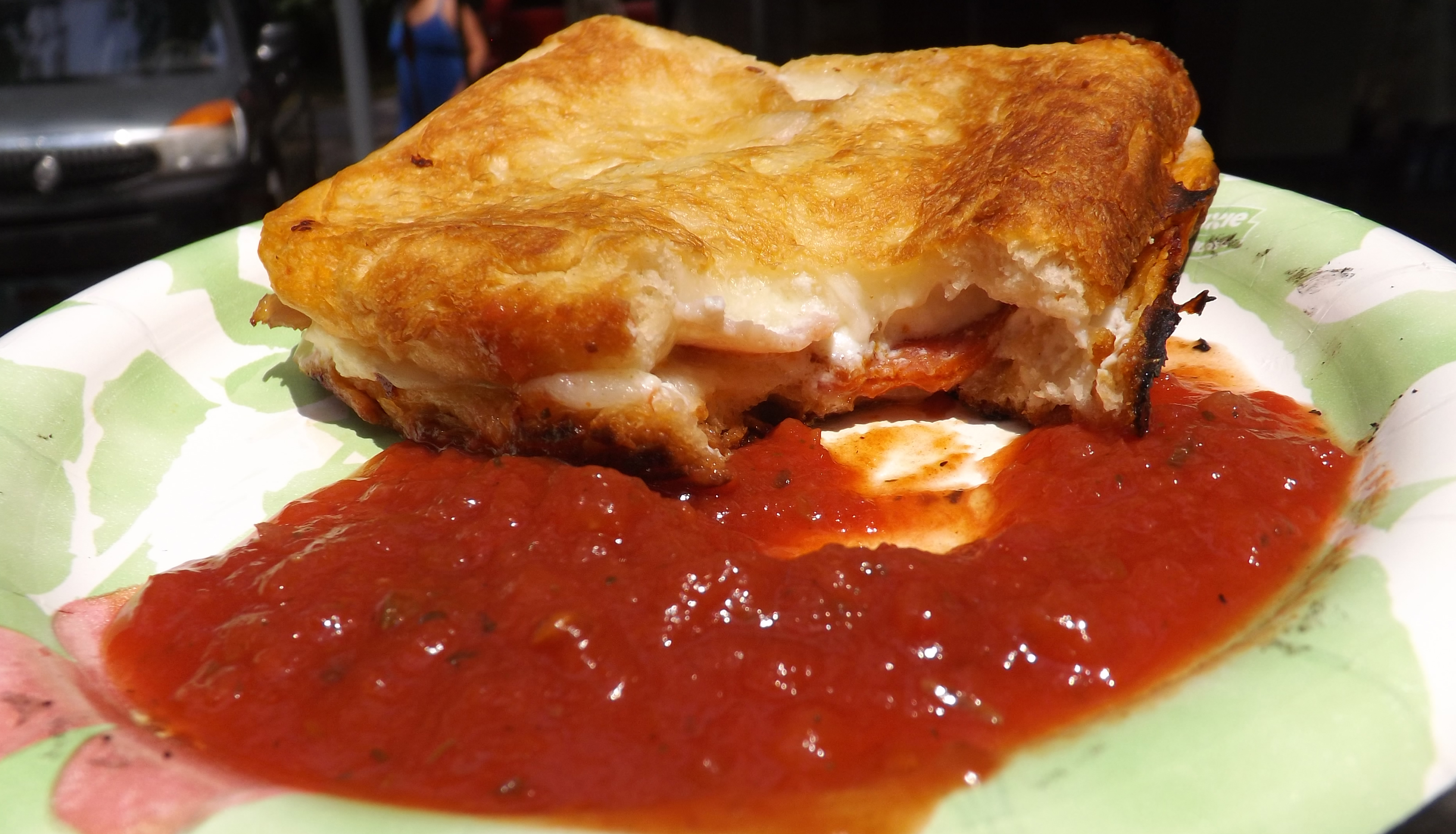 Campfire calzones: Italian favorite toasted to perfection